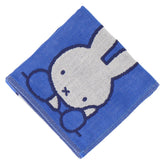 MIFFY & FRIENDS 3層紗布手帕 彩藍色